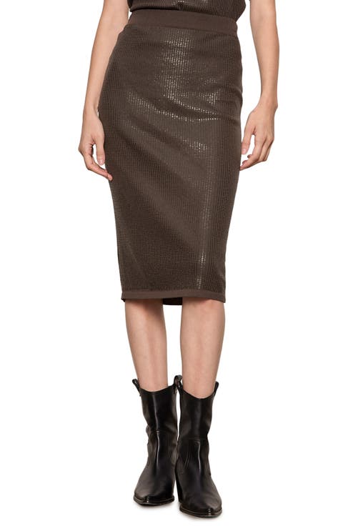 Sparkle Sequin Pencil Skirt