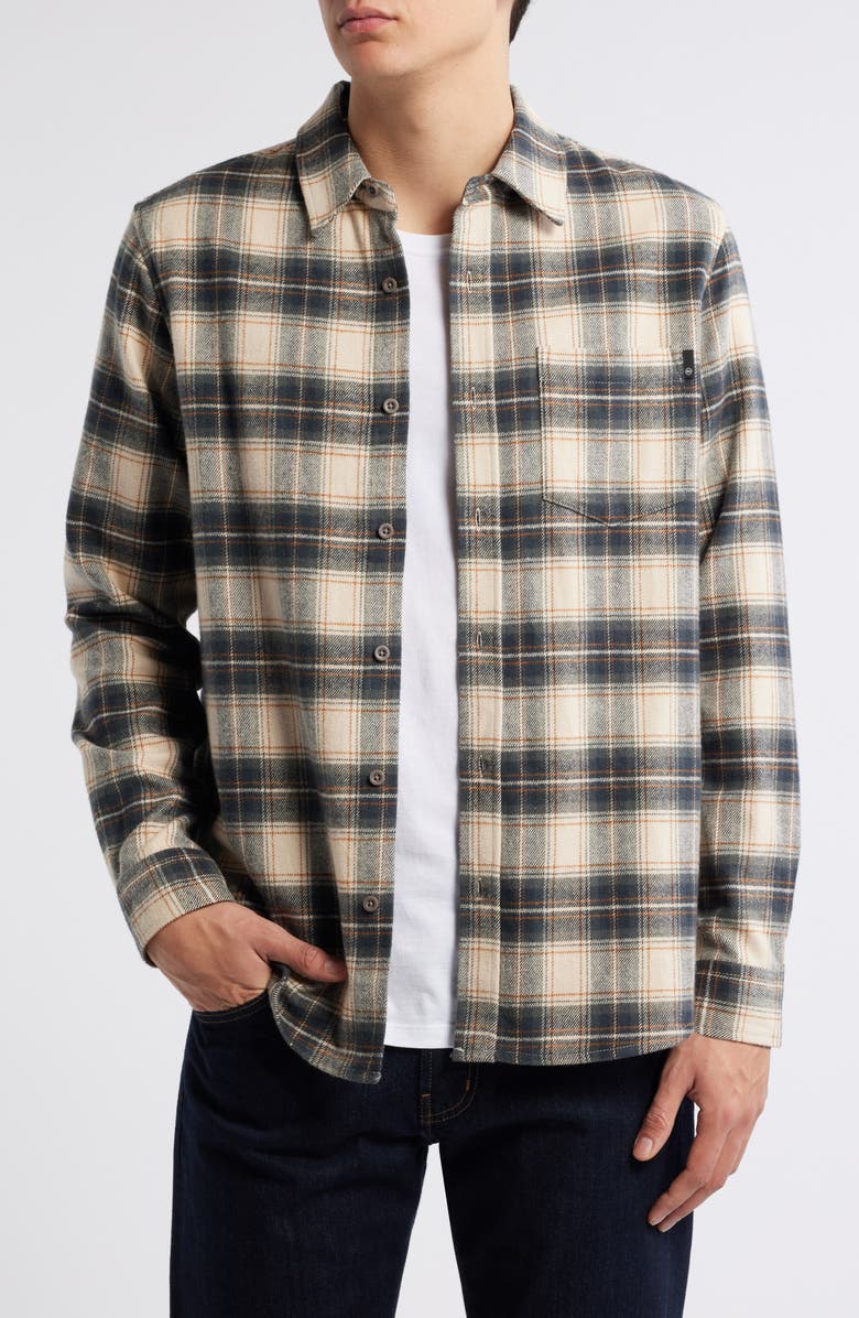 AG Aiden Plaid Cotton Button-Up Shirt, Main, color, 