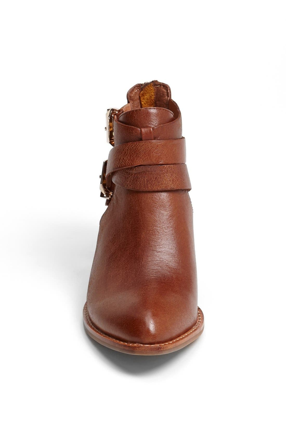 'Everly' Bootie, Alternate, color, BROWN/ GOLD