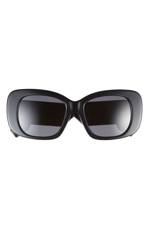 52mm Gradient Square Sunglasses
