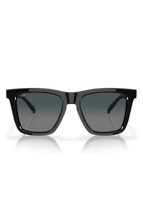 Keramas 54mm Polarized Square Sunglasses