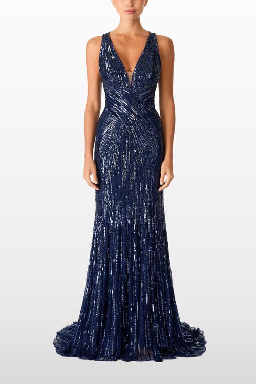 Jenny Packham Luxor Dress In Blue