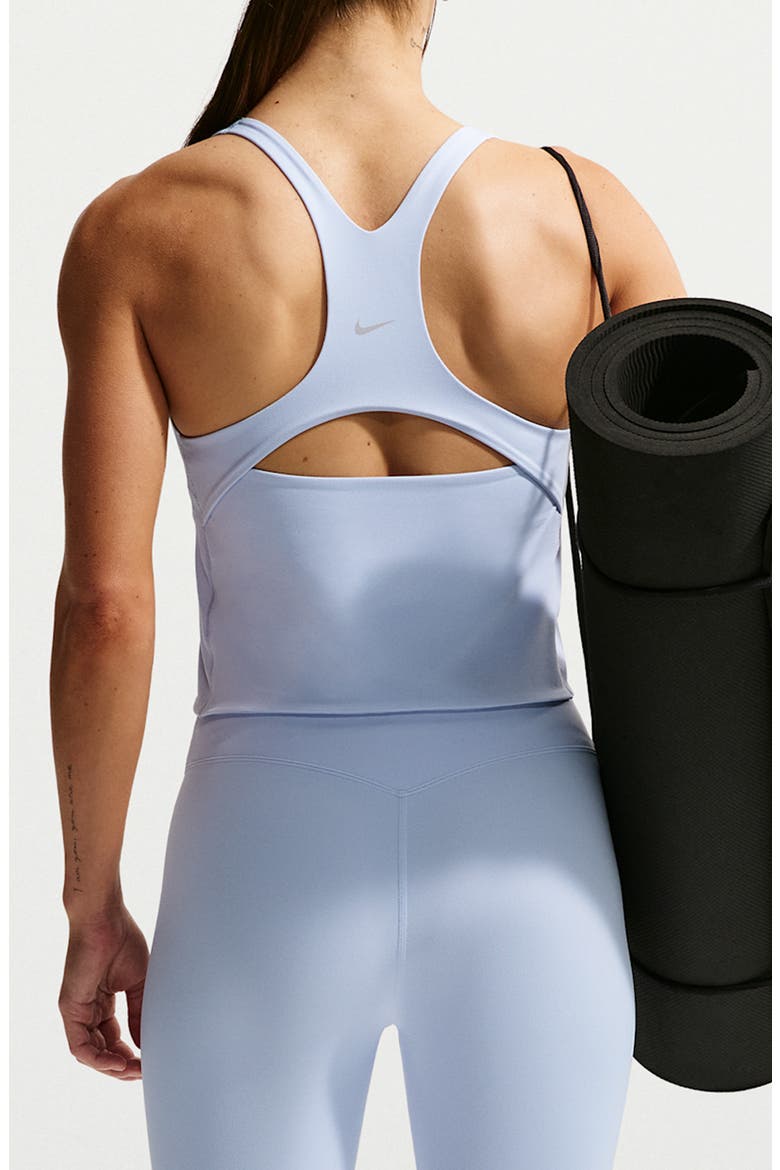 Zenvy Longline Sports Bra, Alternate, color, HYDROGEN BLUE/ COOL GREY