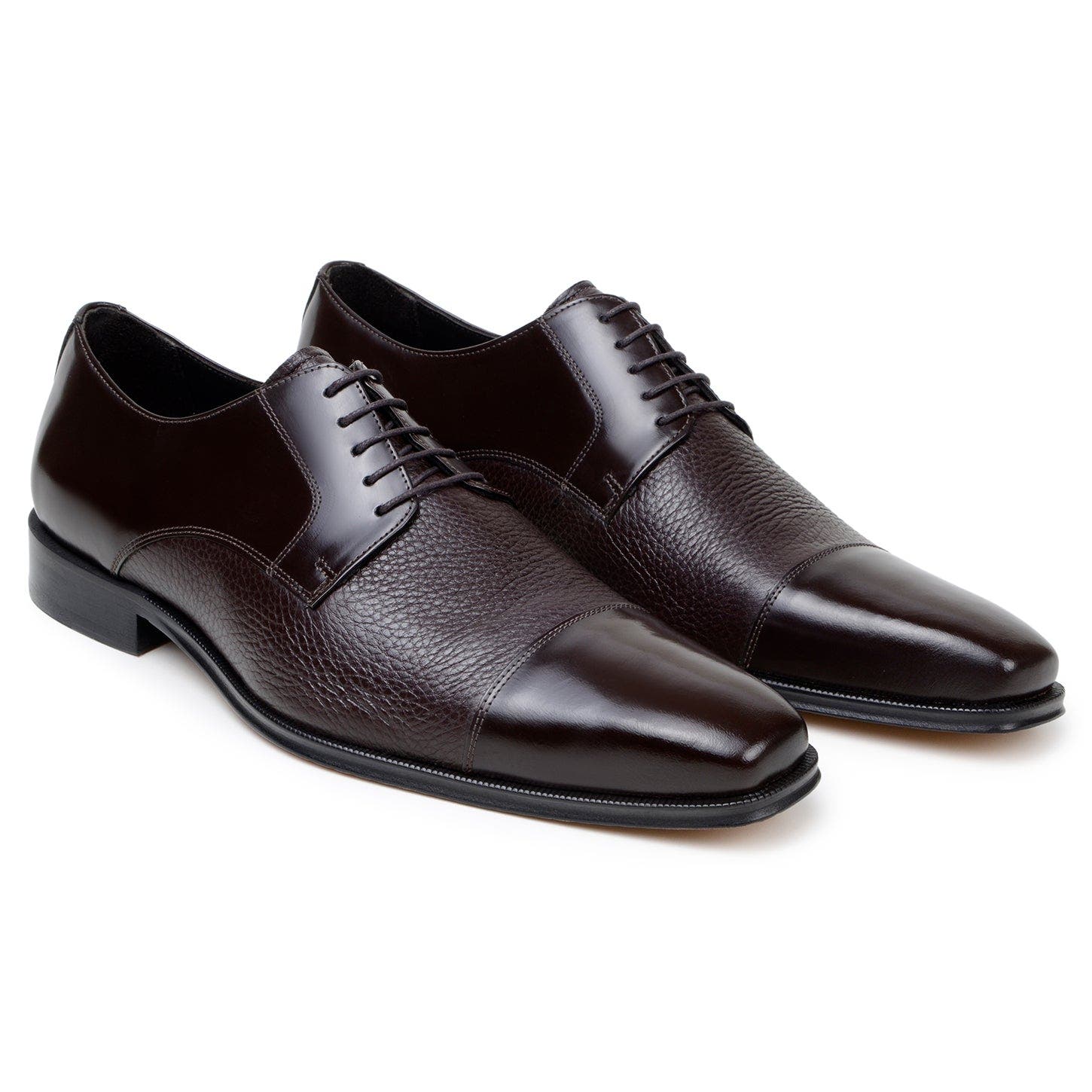 Alexander Cap Toe Derby, Alternate, color, Brown
