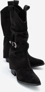 Prologue Shoes Okus Buckle Block Heel Boot