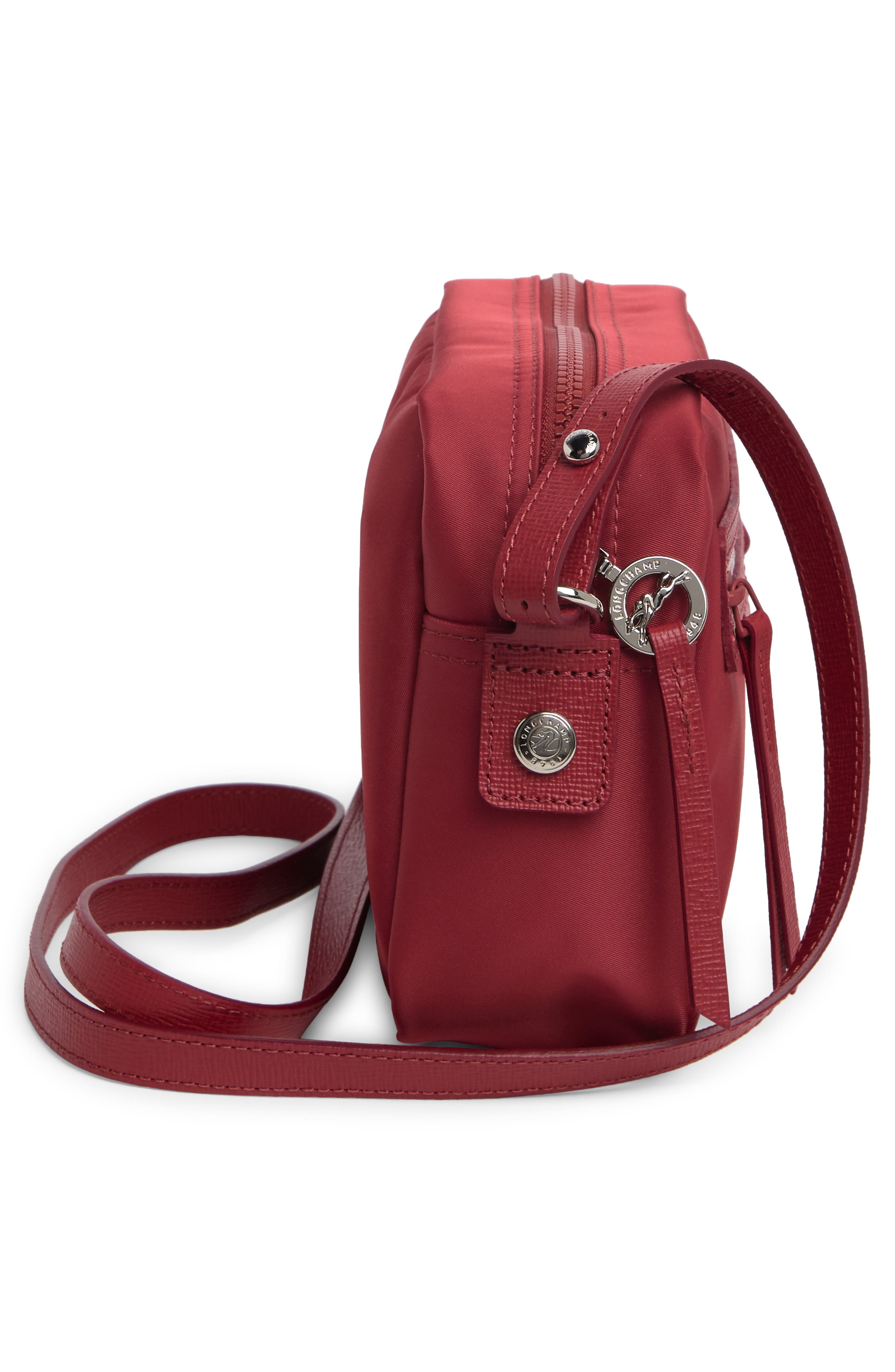 Longchamp Le Pliage Neo Camera Bag, Alternate, color, Red