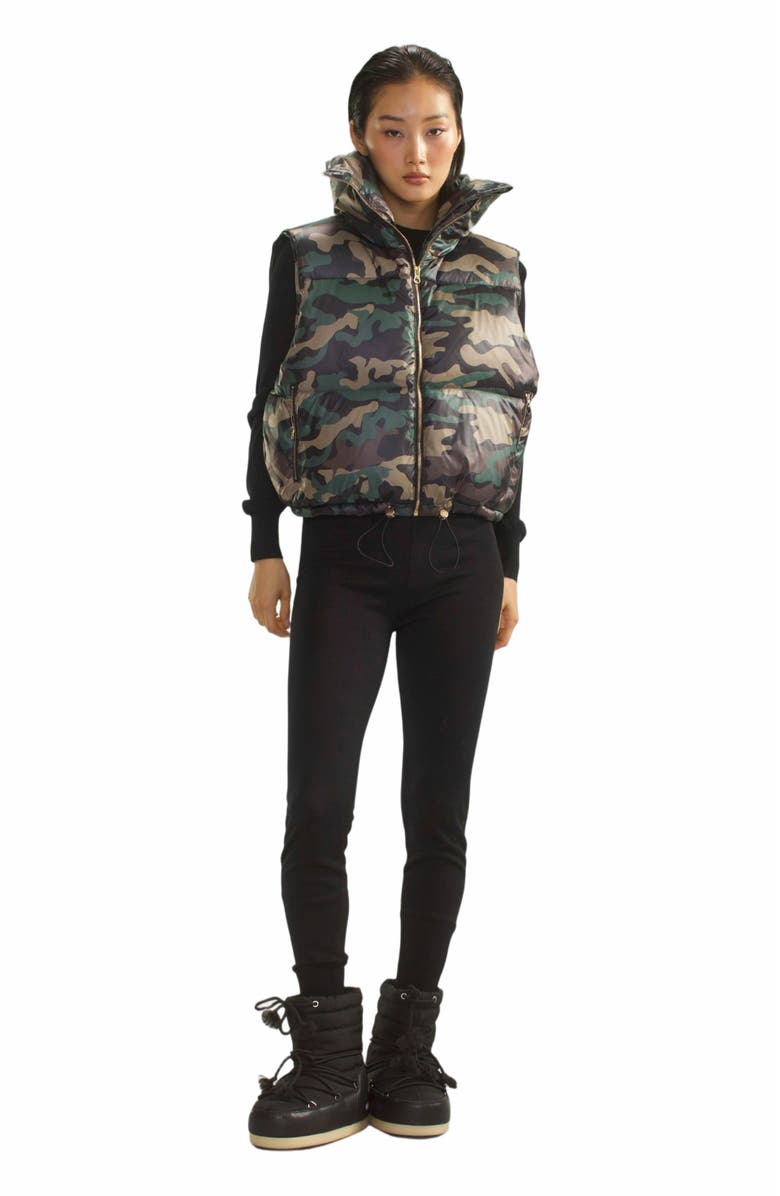 Cynthia Rowley Undercover Puffer Vest, Main, color, 