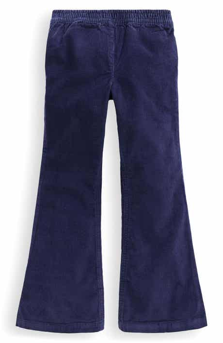 Kids' Flared Stretch Cotton Corduroy Leggings