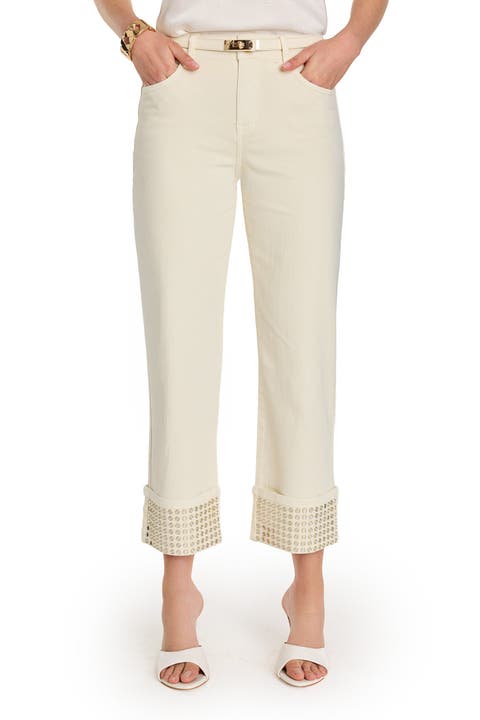 Ren Cropped Cuff Jean
