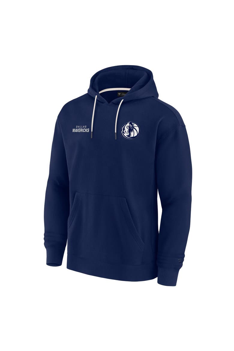 Unisex Fanatics Navy Dallas Mavericks Elements Super Soft Fleece Pullover Hoodie, Alternate, color, Navy