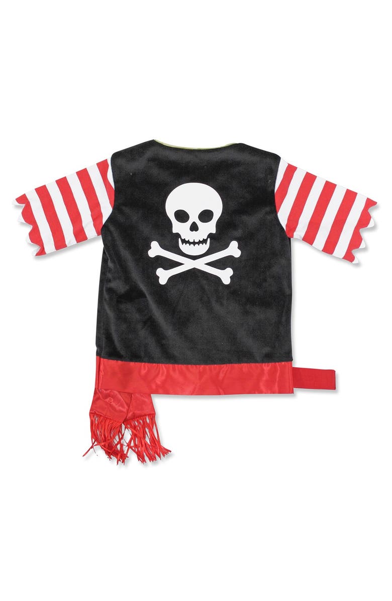 Melissa & Doug Personalized Pirate Costume, Alternate, color, 