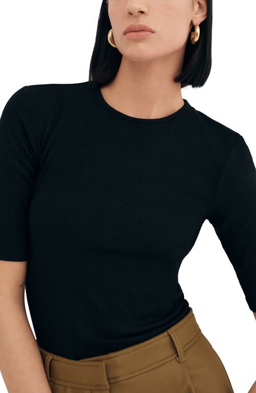 Two Lines By Marcella Seneca Knit Top In Black