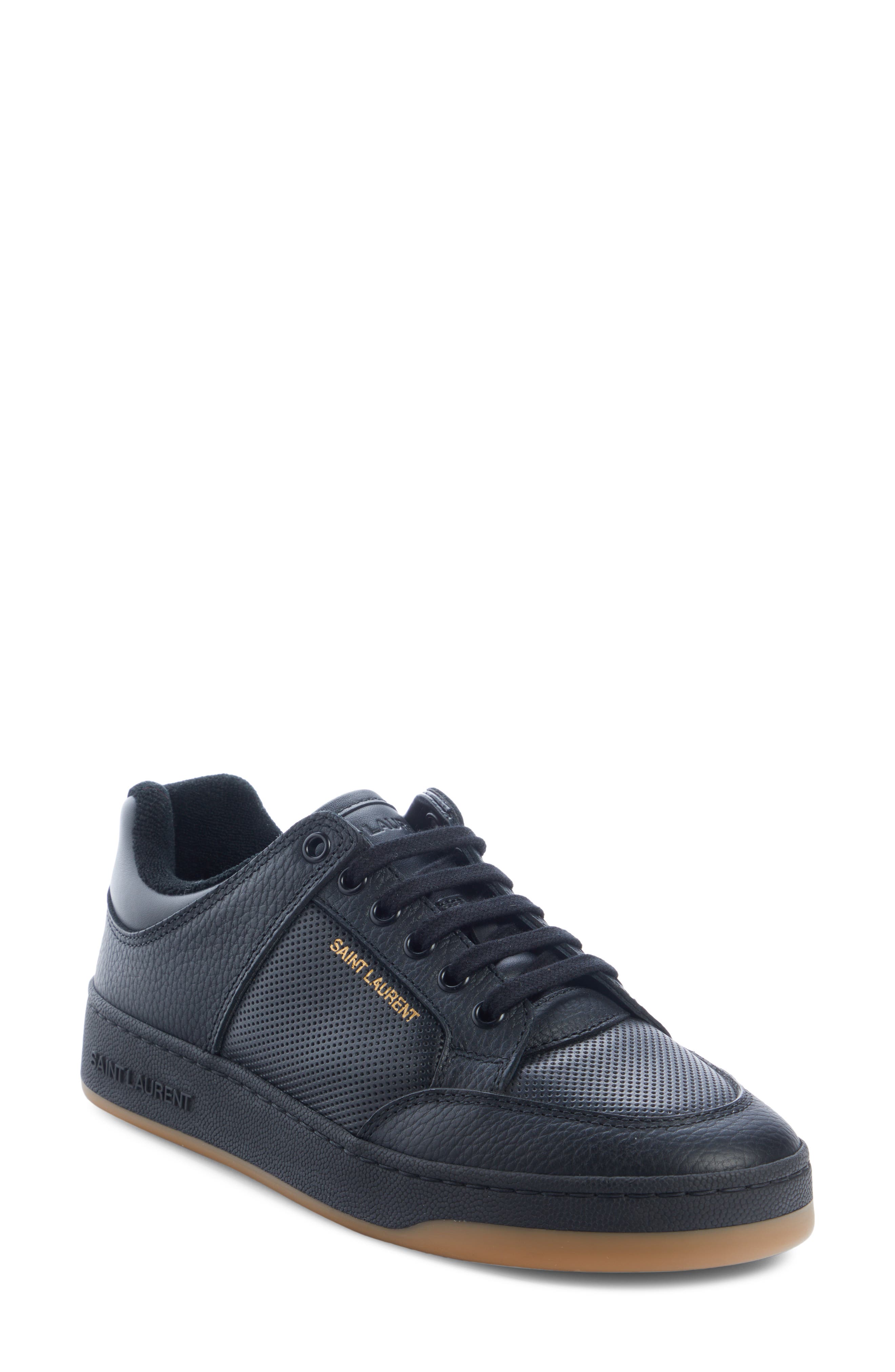 SL/61 Low Top Sneaker, Main, color, BLACK/ AMBER