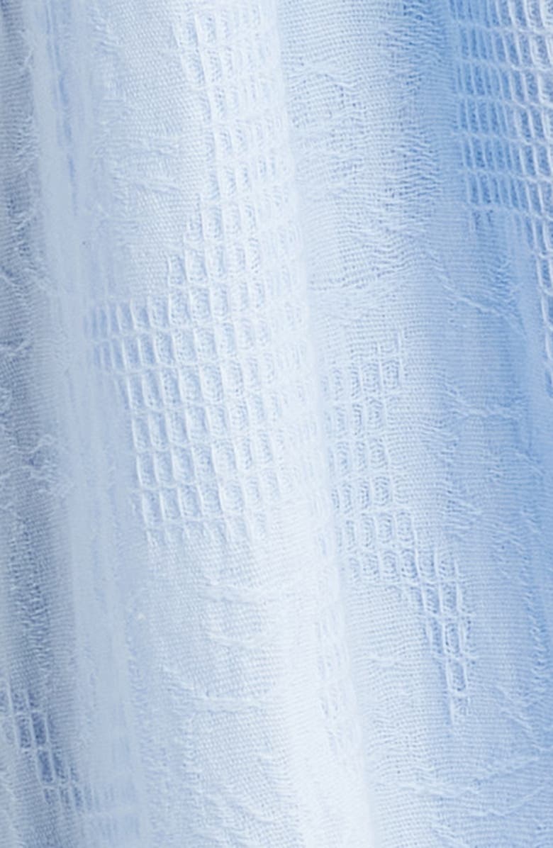 All in Favor Floral Flutter Sleeve Sundress, Alternate, color, Periwinkle