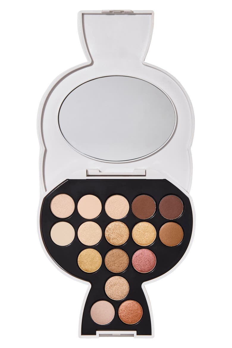 KARL LAGERFELD + MODELCO Kiss Me Karl Choupette Eyeshadow Palette (Nordstrom Exclusive), Main, color, WARM/NUDE
