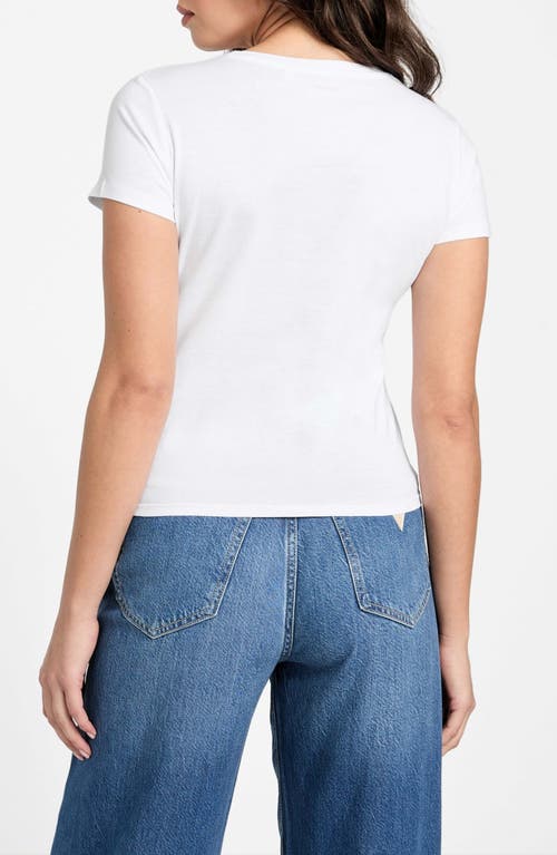 GUESS GUESS TINI BOOTS BLING GRAPHIC T-SHIRT