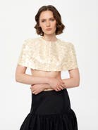 Alas Embelished Mini Cape