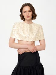 Alas Embelished Mini Cape
