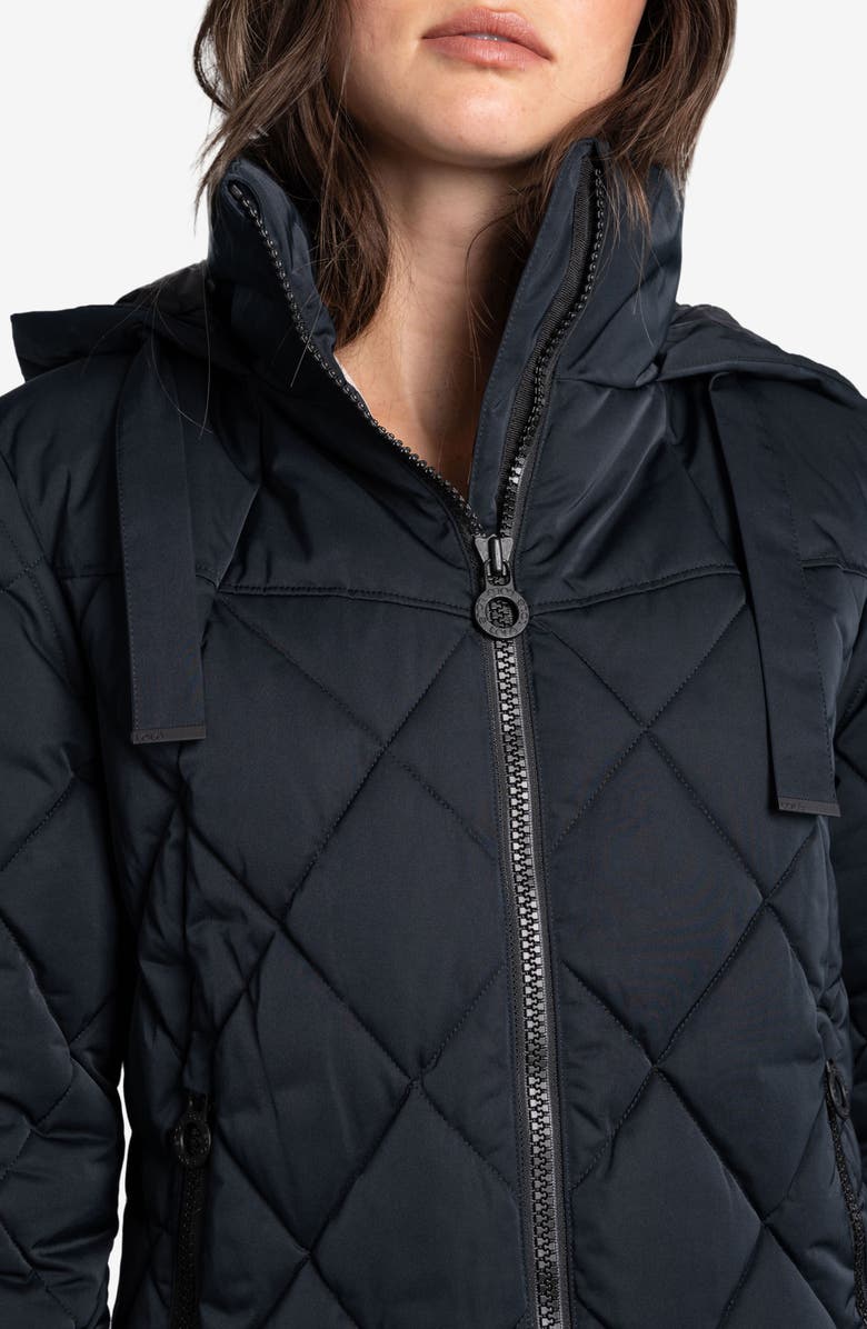 Lole Diamond Quilted Longline Jacket, Alternate, color,