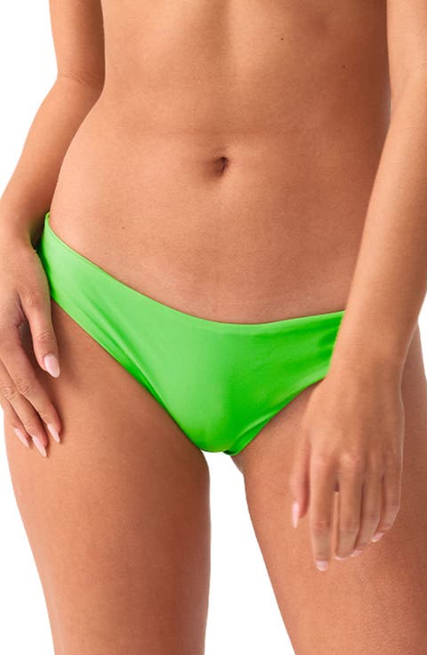 Basic Ruched Teeny Bikini Bottoms