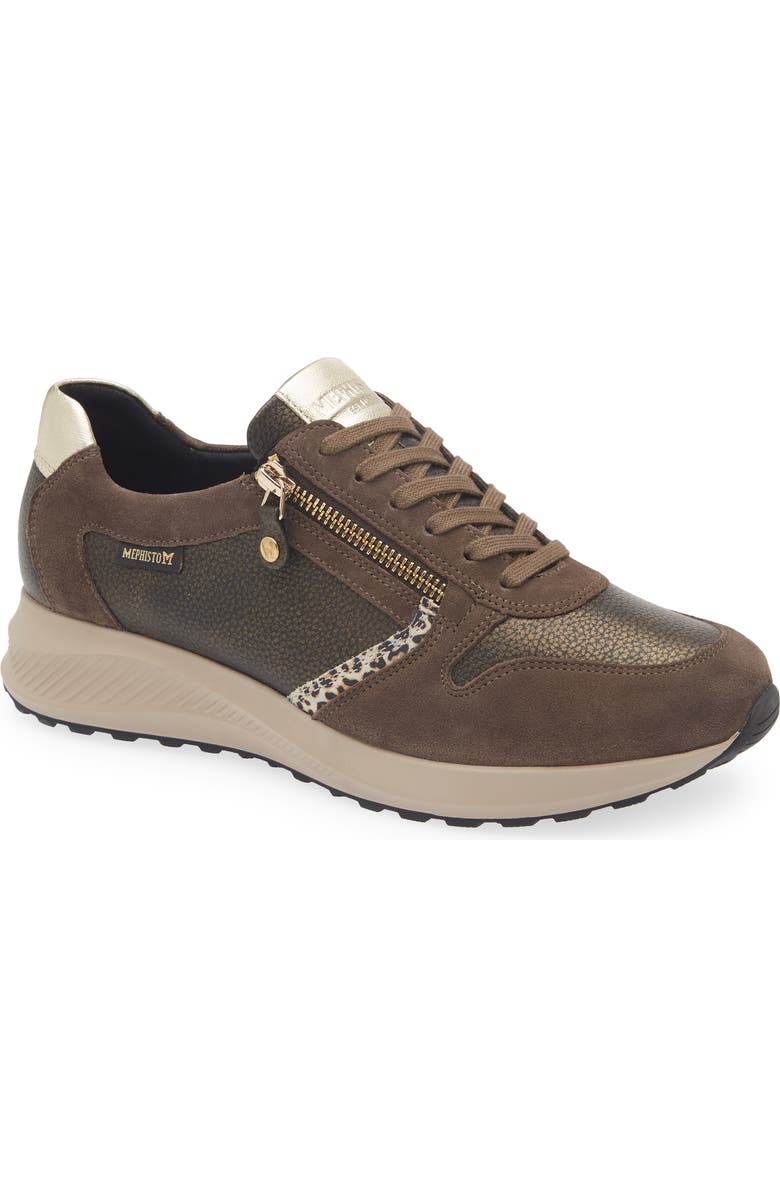 Mephisto Kim Sneaker, Main, color, Ice Brown