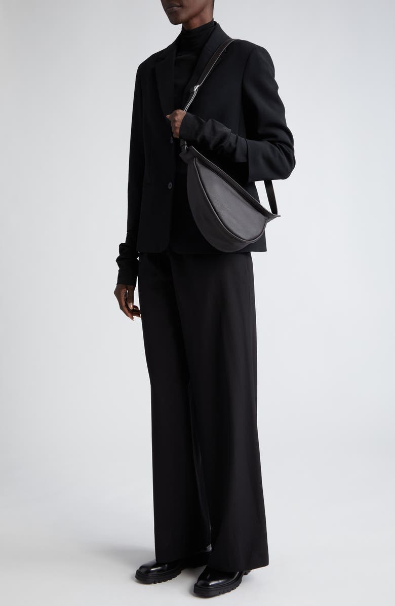 The Row Schoolgirl Stretch Wool Blazer, Alternate, color, 