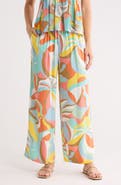 Billabong Pipeline Printed Wide Leg Beach Pants