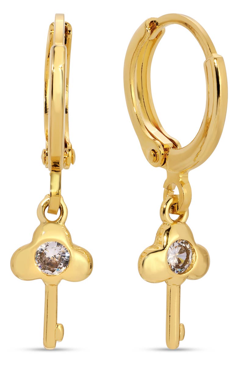 EYE CANDY LOS ANGELES Set of 3 Assorted Drop Huggie Hoop Earrings, Alternate, color,