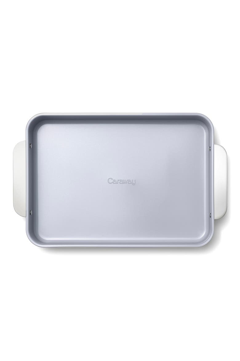 Nonstick Ceramic Rectangle Baking Pan, Alternate, color, SAGE