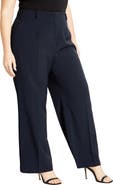 City Chic Soraya Pleat Wide Leg Pants
