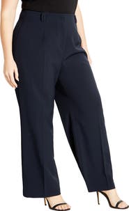 City Chic Soraya Pleat Wide Leg Pants