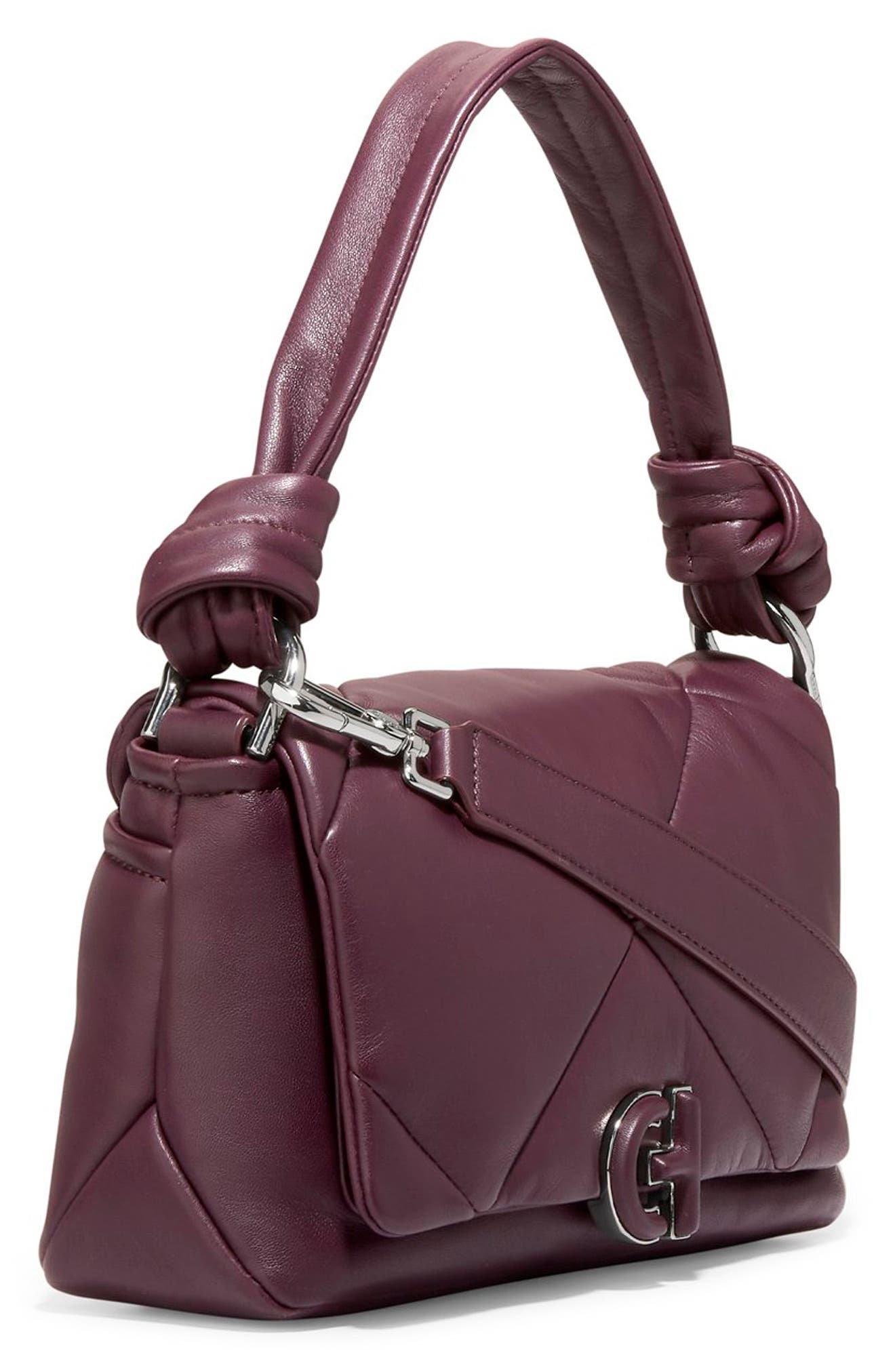 Cole Haan Mini Puff Leather Shoulder Bag, Alternate, color, 