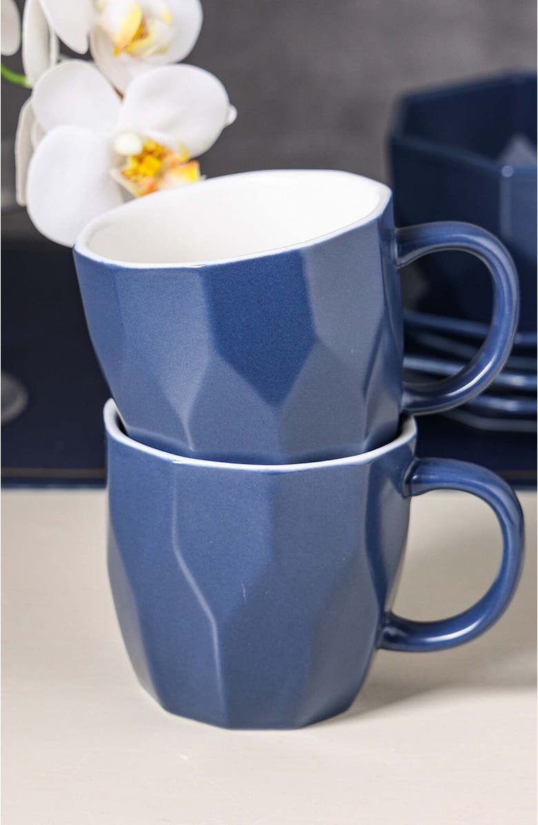 Stone Lain Jamie Porcelain 16-Piece Dinnerware Set, Alternate, color, 