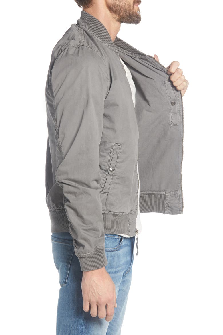 MA-1 Cotton Bomber Jacket, Alternate, color, GREY