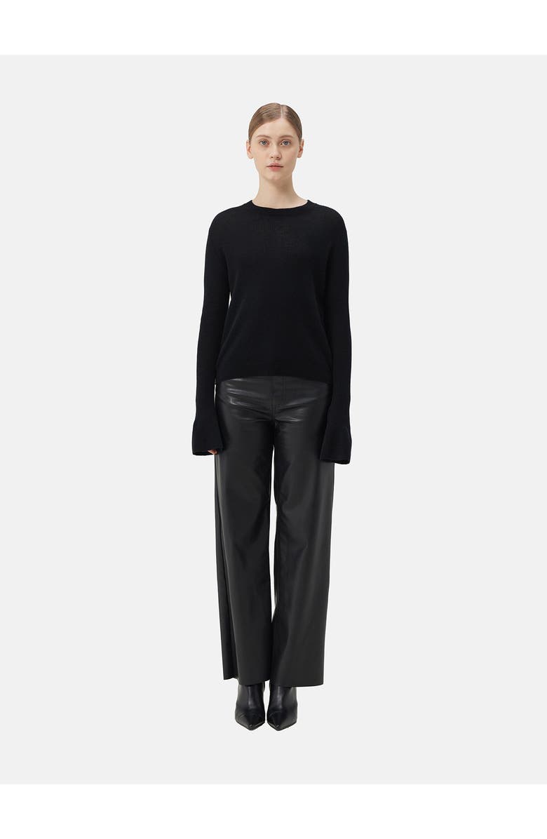 GOBI Mongolian Cashmere Cashmere Bell-Sleeve Sweater, Alternate, color,