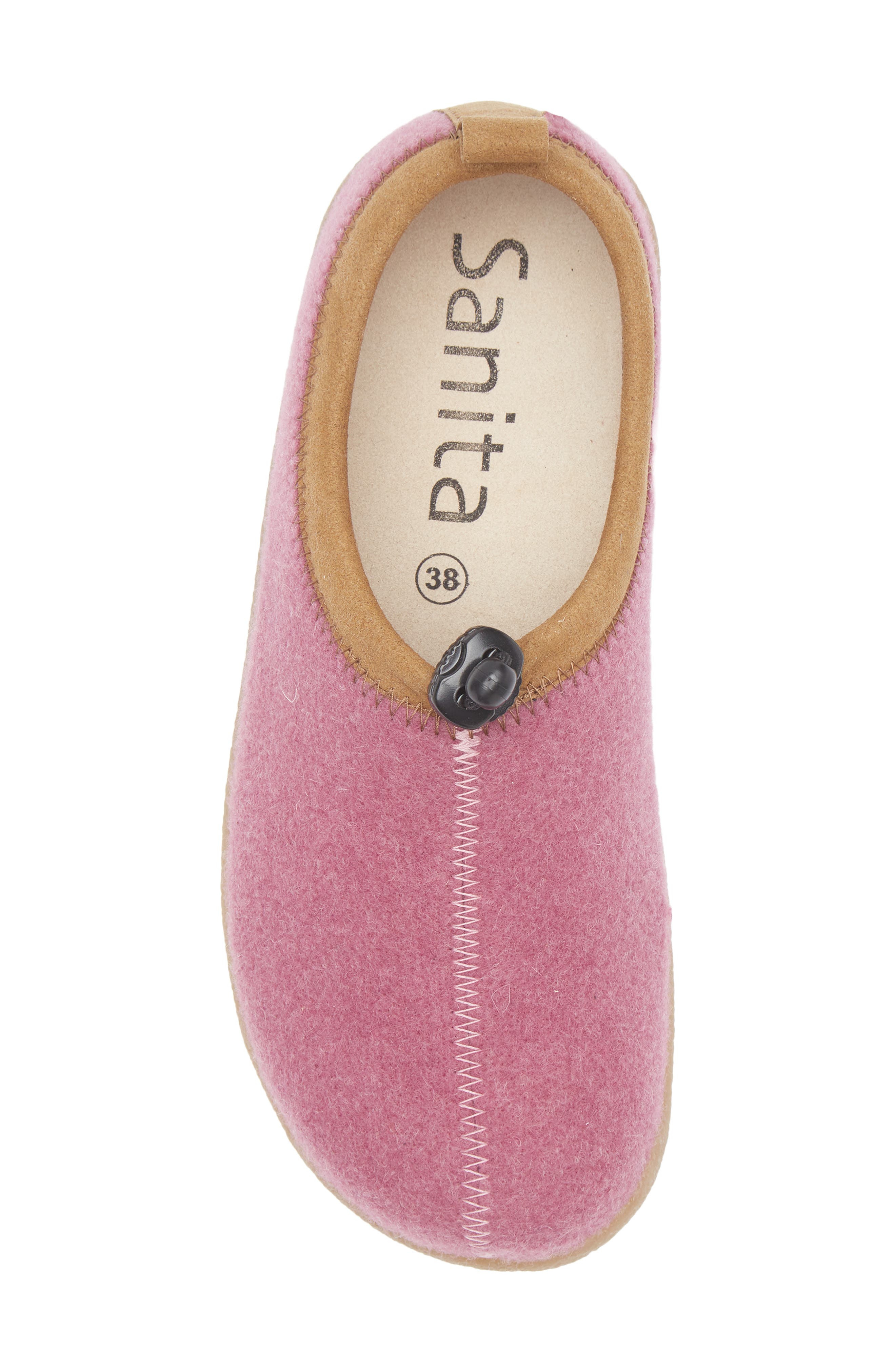 Samso Wool Felt Flat, Alternate, color, ROSE