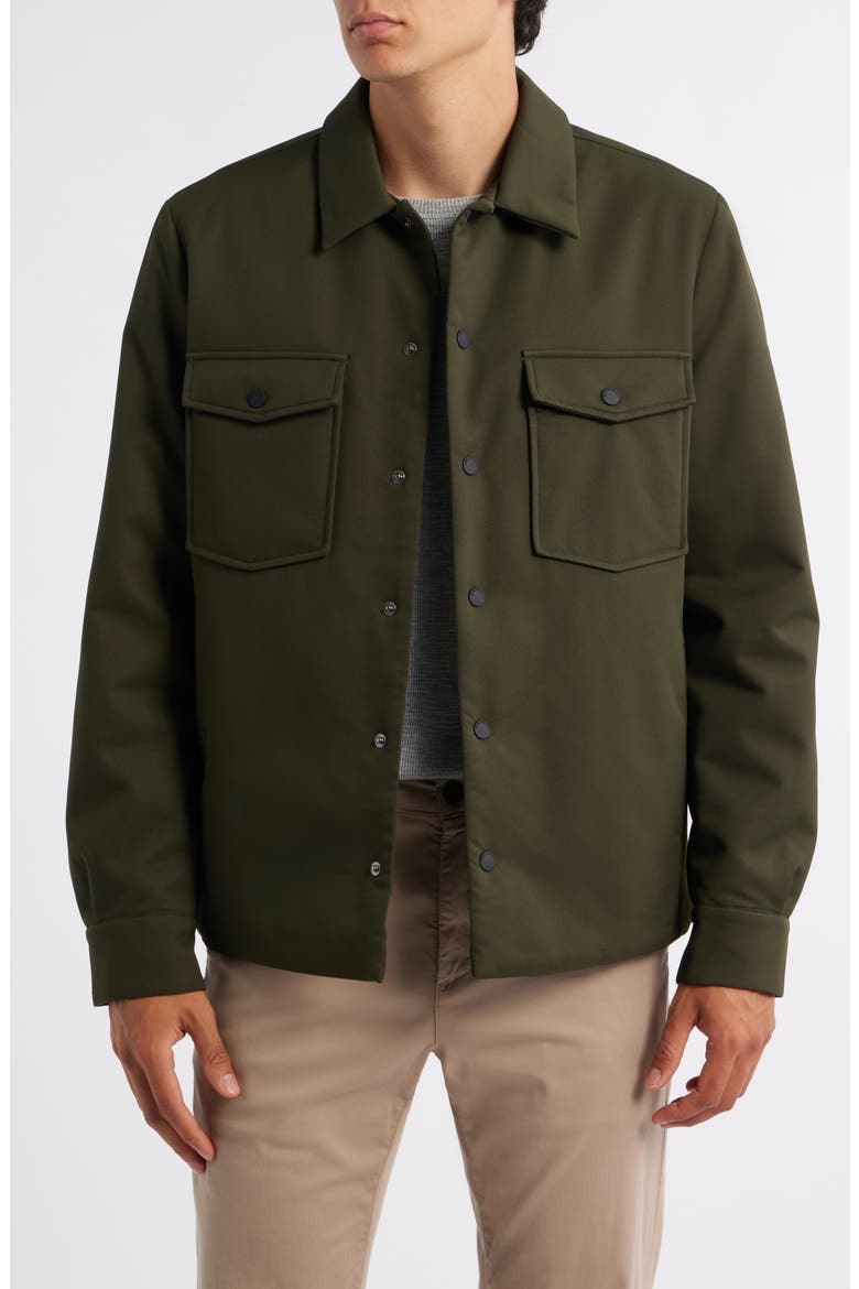 Kurtis Water Repellent Jacket, Main, color, LAND GREEN