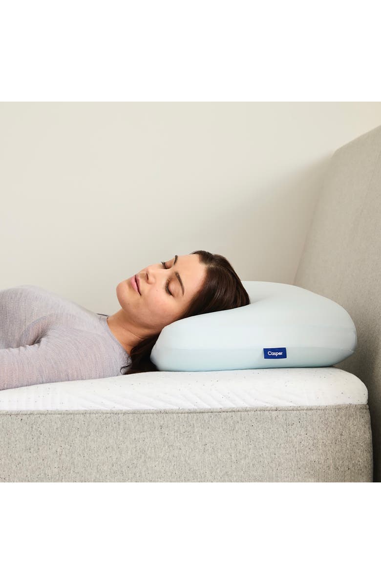Casper Hybrid Pillow with Snow Technology<sup>™</sup>, Alternate, color, White