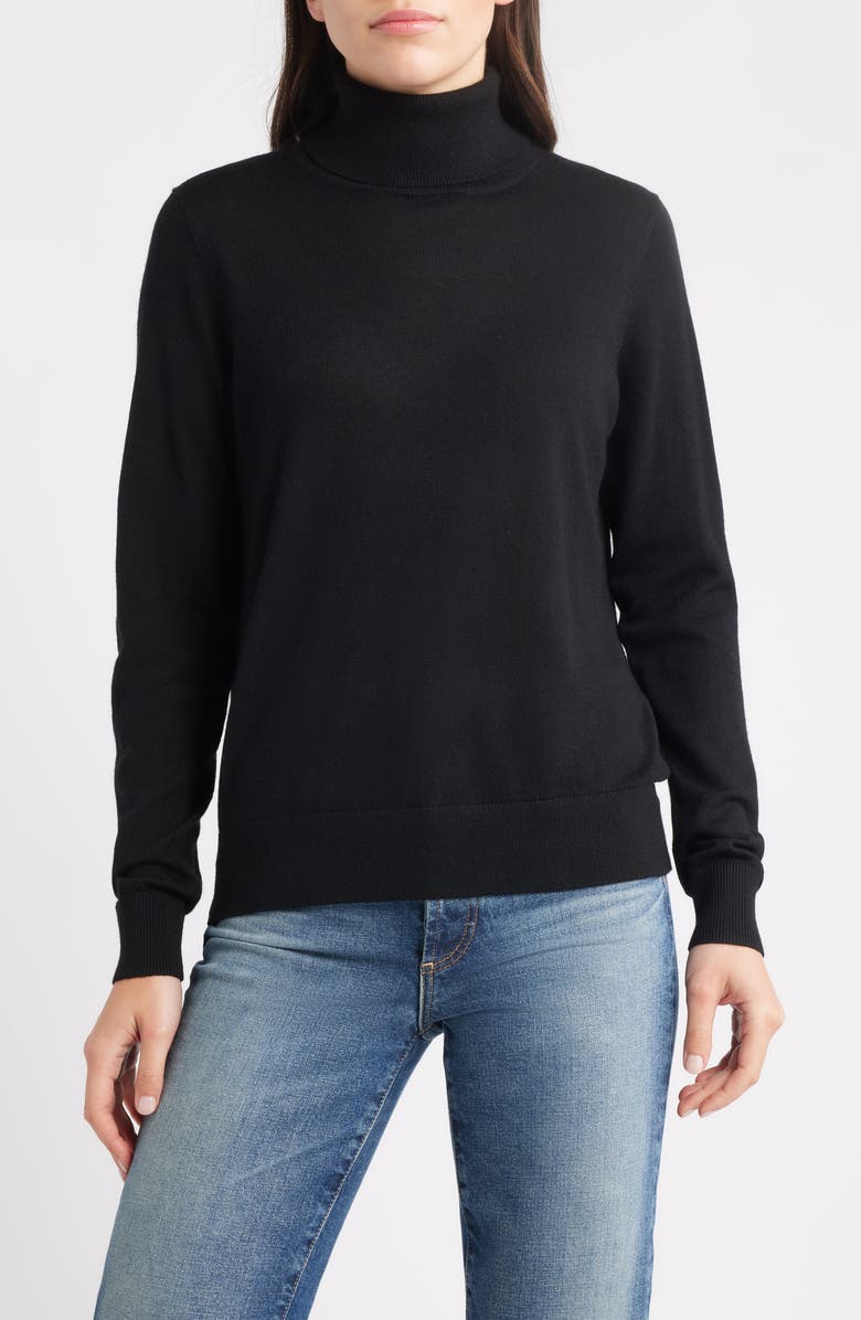 Pendleton Merino Wool Turtleneck Sweater, Main, color,