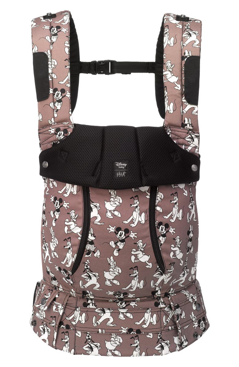 LÍLLÉbaby Complete All Seasons Baby Carrier - Mickey Mouse Print, Main, color, Purple