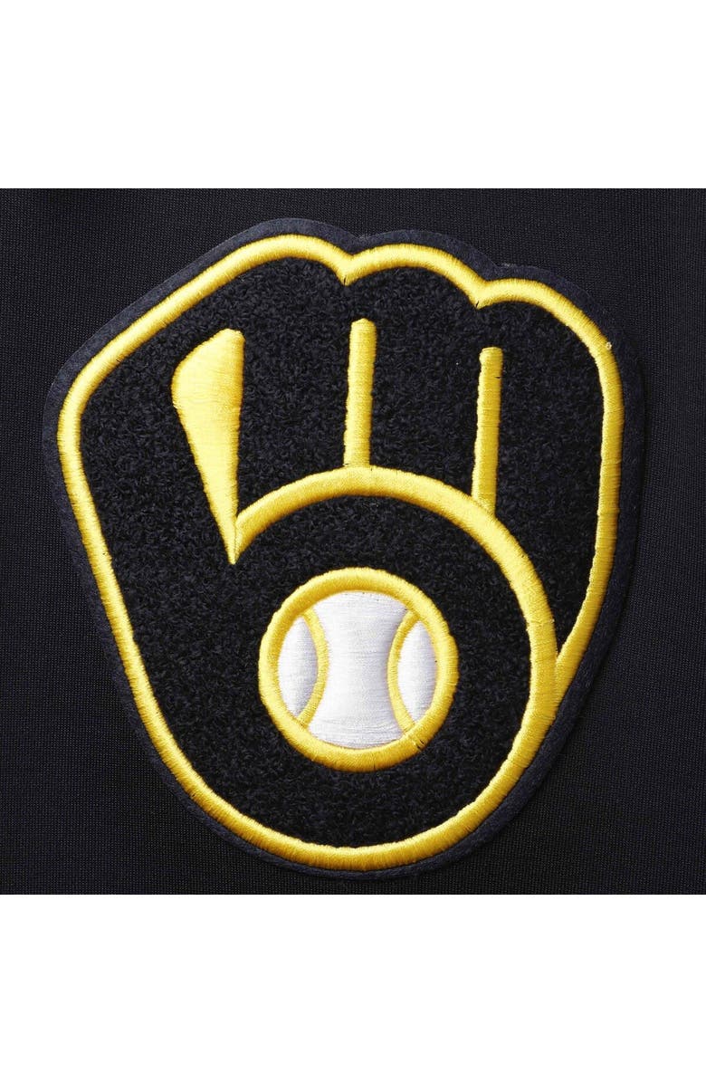 PRO STANDARD Men's Pro Standard Navy Milwaukee Brewers Team Logo Pullover Hoodie, Alternate, color, 