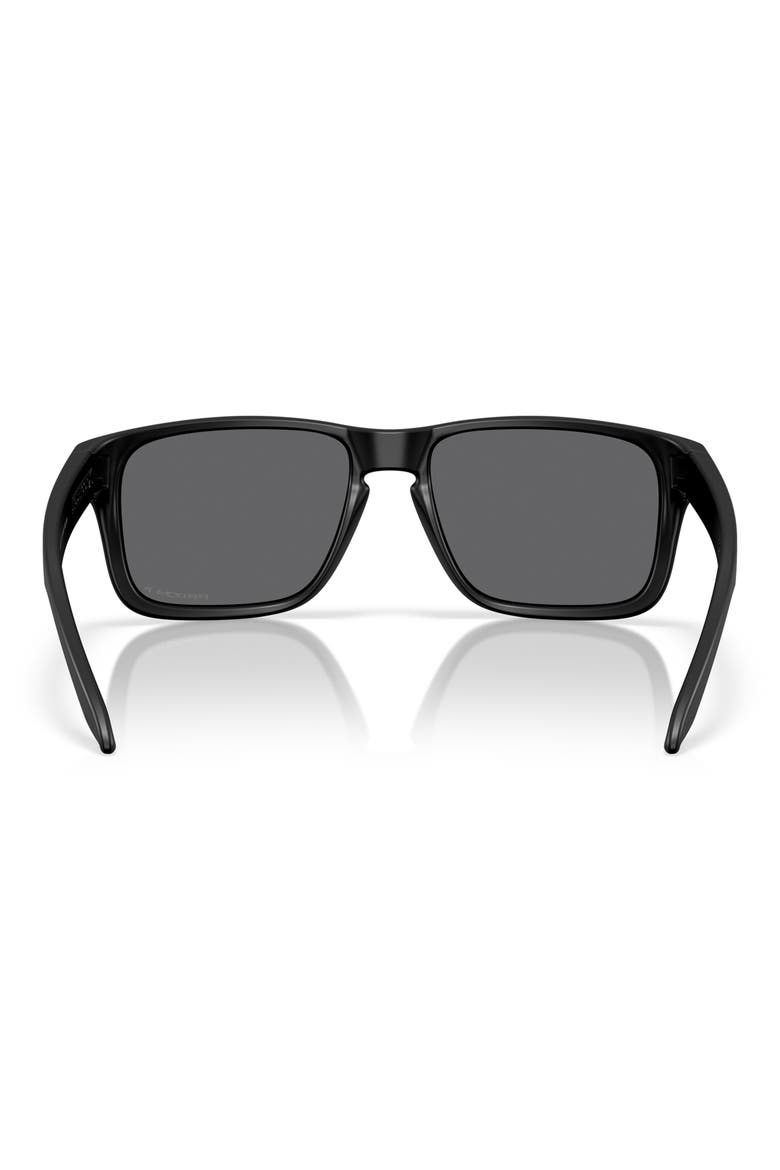 Holbrook S 53mm Polarized Square Sunglasses, Alternate, color, MATTE BLACK / PRIZM