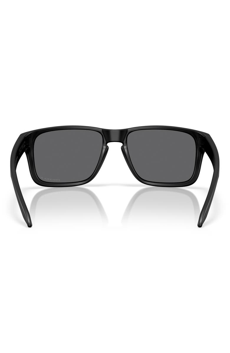 Oakley Holbrook S 53mm Polarized Square Sunglasses, Alternate, color, Matte Black / Prizm