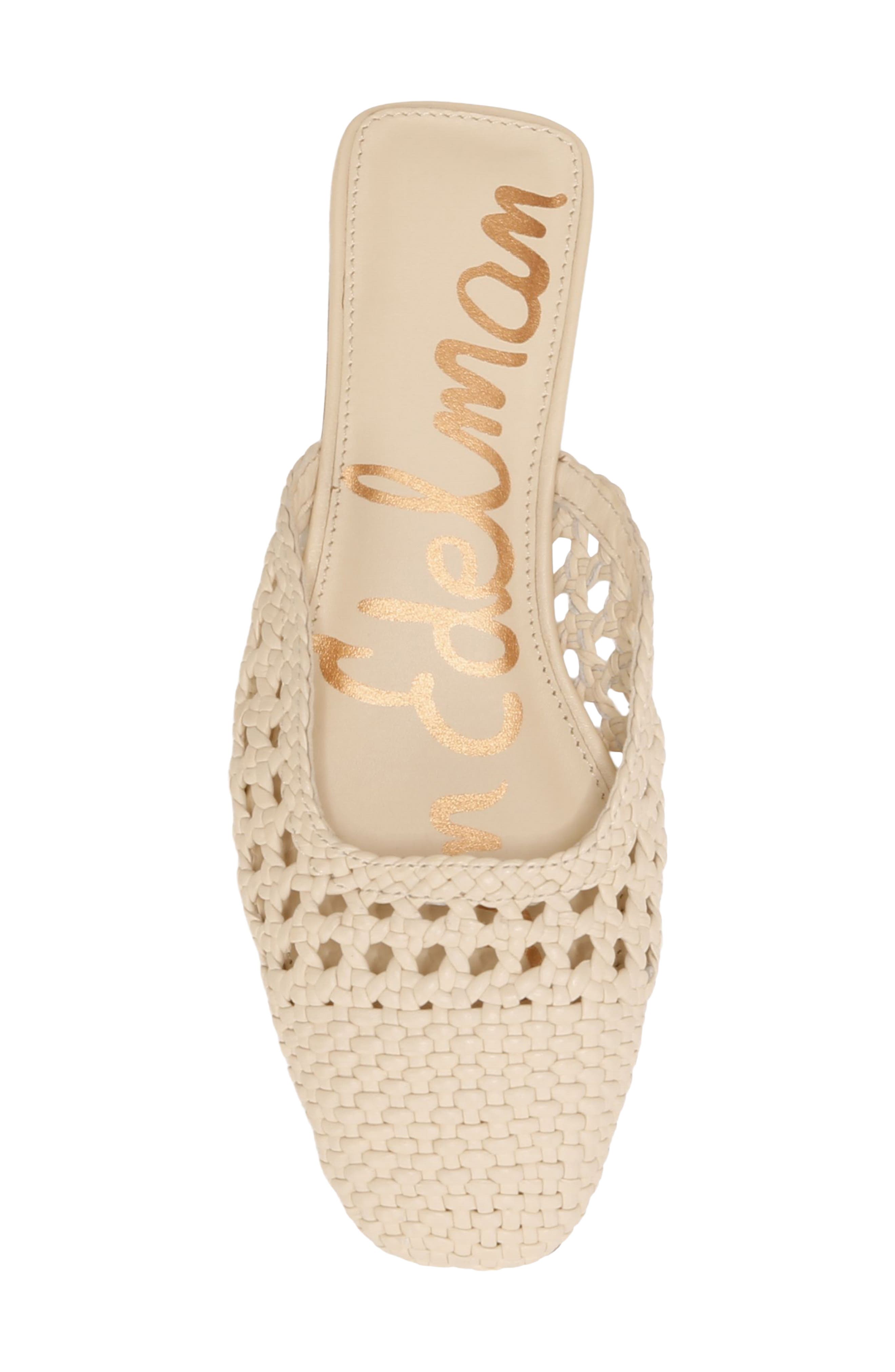 Nola Woven Mule, Alternate, color, MODERN IVORY