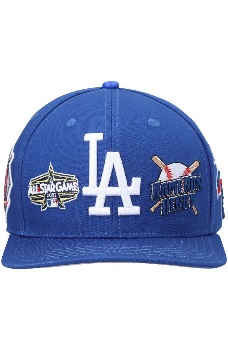 PRO STANDARD Men's Pro Standard Royal Los Angeles Dodgers All-Star Multi Hit Wool Snapback Hat, Alternate, color, Royal