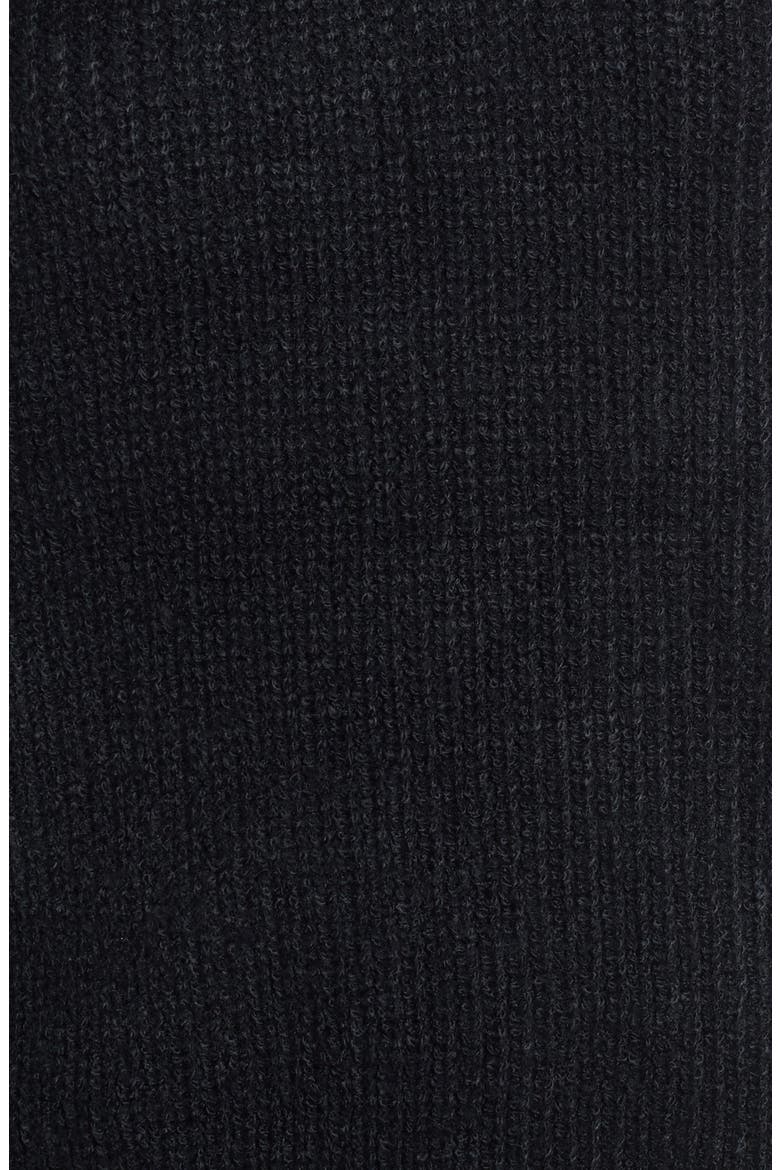 Cutout Turtleneck Sweater, Alternate, color, BLACK