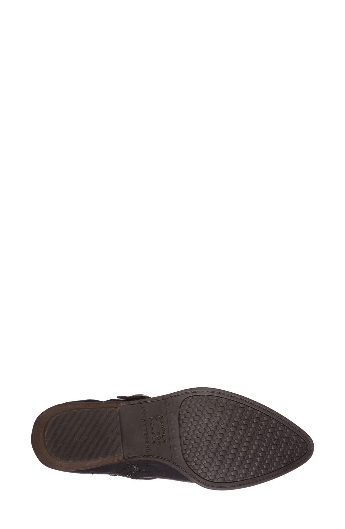 'Jacquii' Bootie, Alternate, color, BLACK
