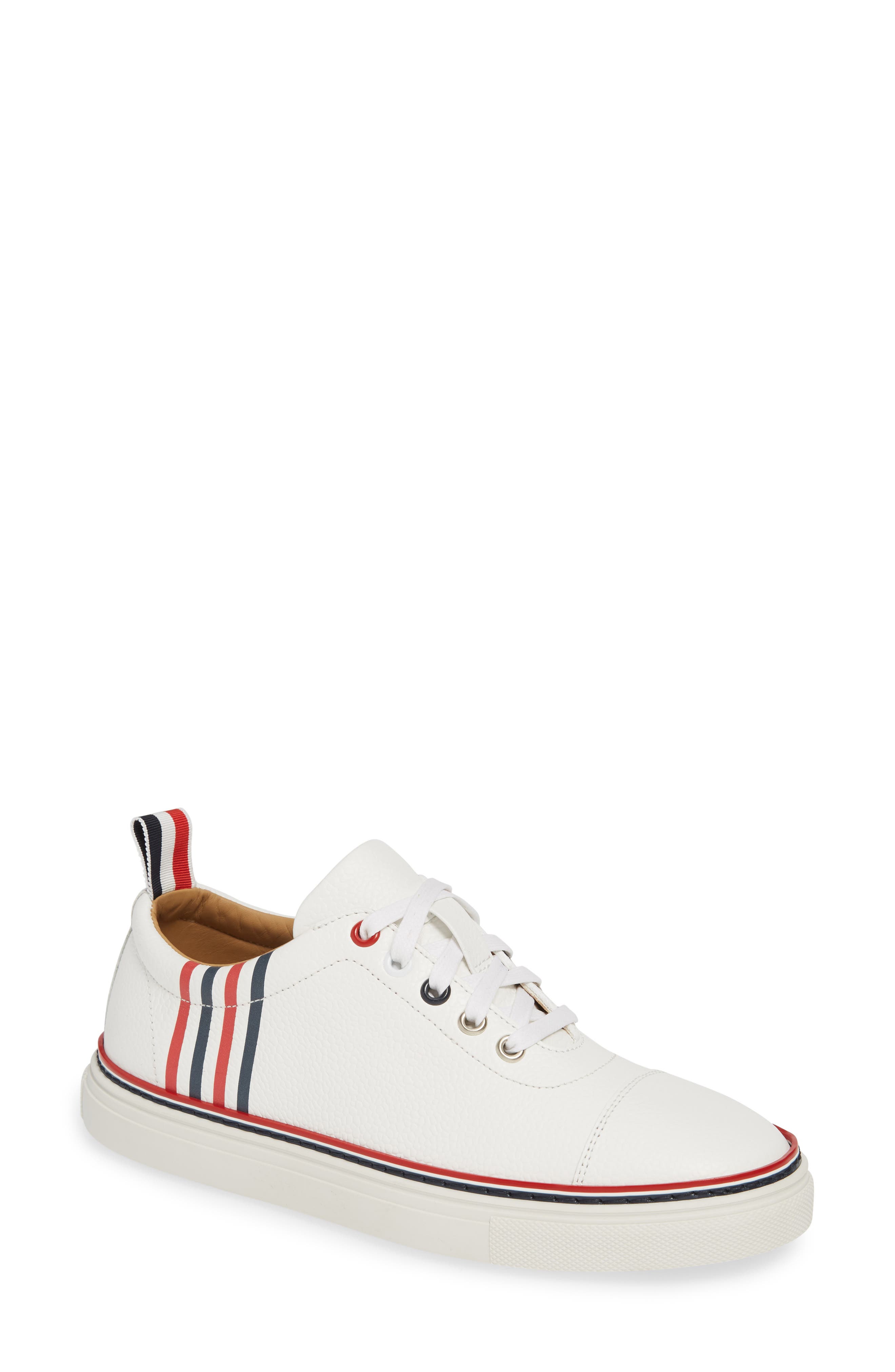 Thom Browne Cap Toe Sneaker, Main, color, 
