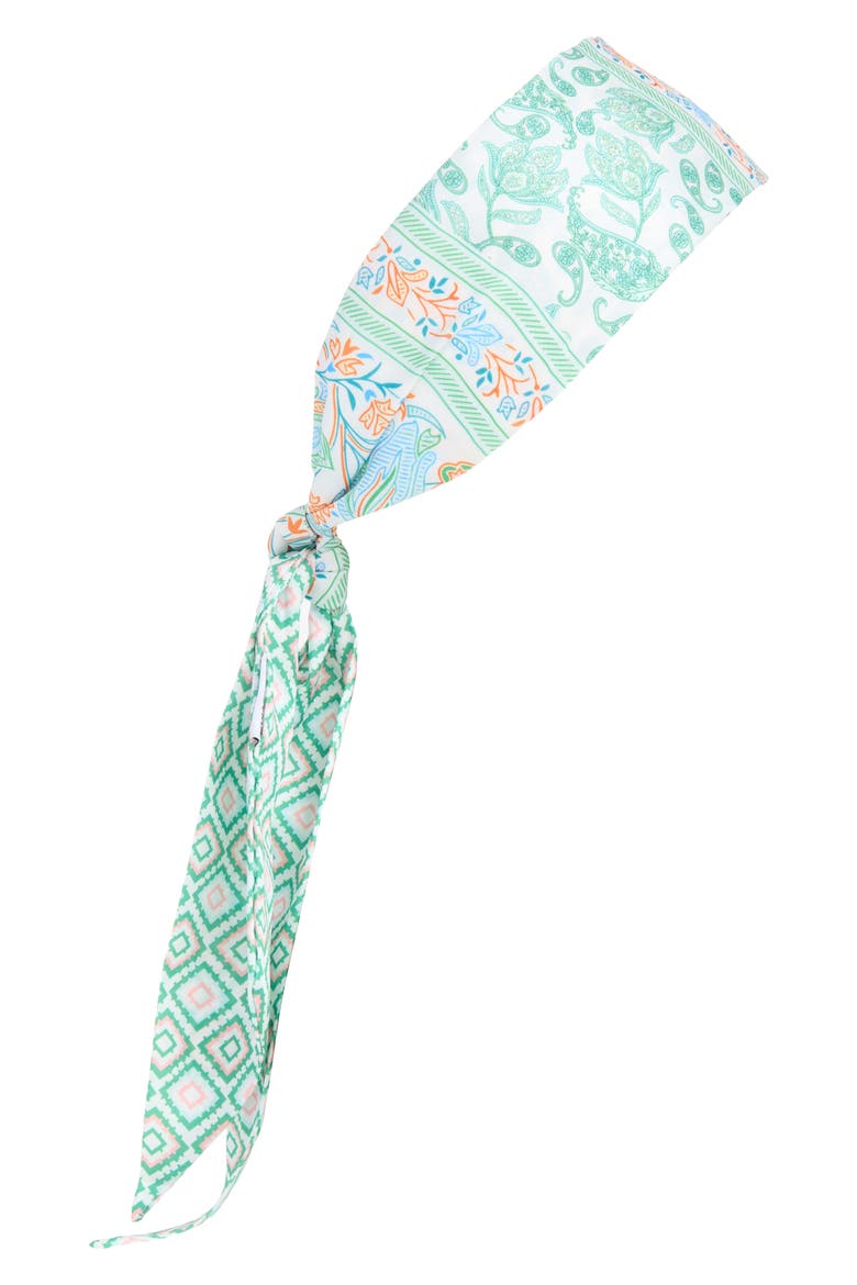 JOLIE HAIR SCARF, Main, color, GREEN