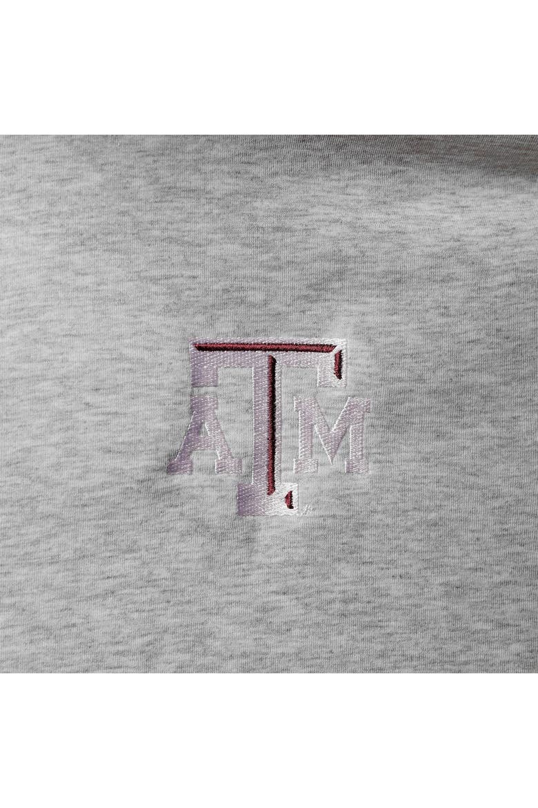 Men's Champion Heathered Gray Texas A&M Aggies Field Day Team Quarter-Zip Jacket, Alternate, color, Heather Gray